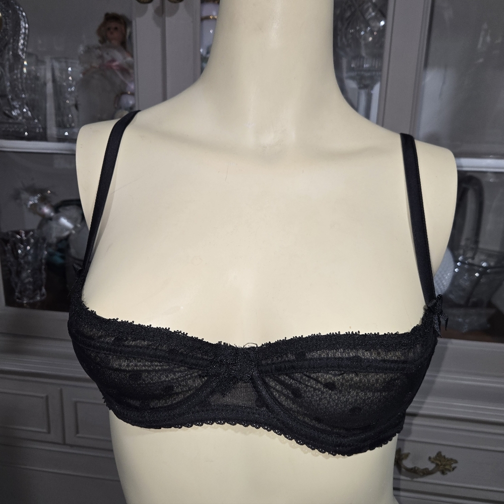 Mimi Holliday Half Cup Bra 34B New No Tags